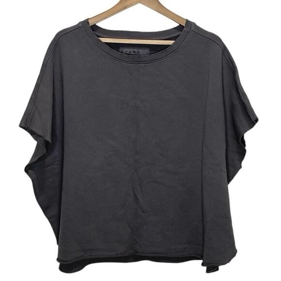 Frank & Eileen Original Olive Capelet In Elephant Grey One Size - Picture 3 of 6